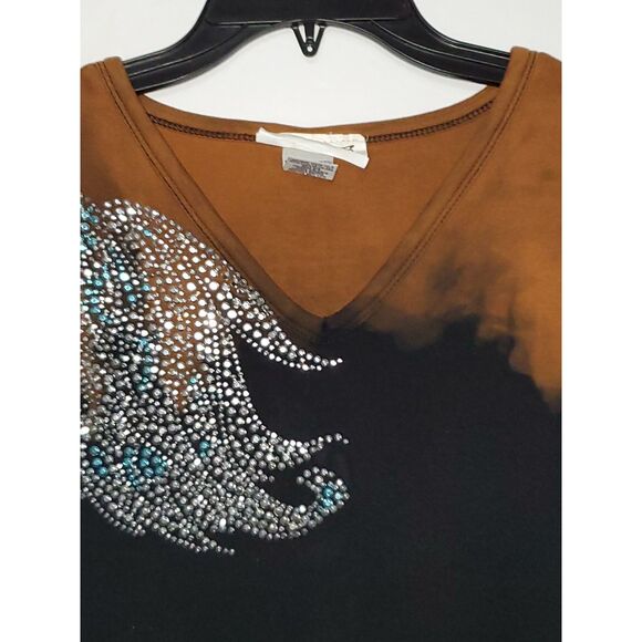 A Foxee Pullover Top Fairycore Whimsigoth Career Evening Studded Y2K XL - Picture 8 of 11